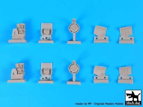 ブラックドッグ A48064 1/48 OV-1 D モホーク 2エンジン（ローデン用）