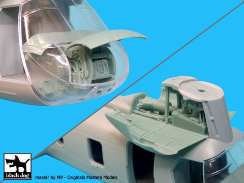 ブラックドッグ A48065 1/48 CH-46 ブルフロッグ セット1（アカデミー用）