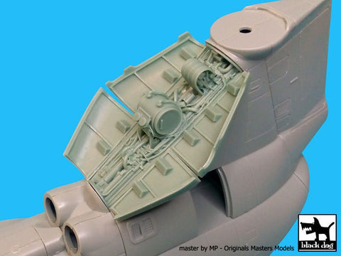 ブラックドッグ A48067 1/48 CH-46 ブルフロッグ ビッグセット（アカデミー用）