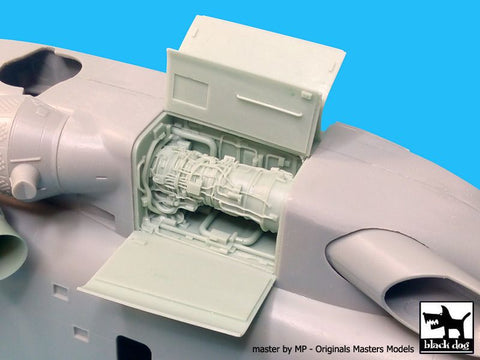 ブラックドッグ A48069 1/48 MH-53E シードラゴン インナーエンジン（アカデミー用）