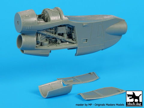 ブラックドッグ A48074 1/48 E-2 C ホークアイ 1エンジン(キネティック用)