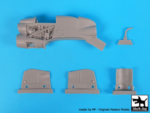 ブラックドッグ A48074 1/48 E-2 C ホークアイ 1エンジン(キネティック用)