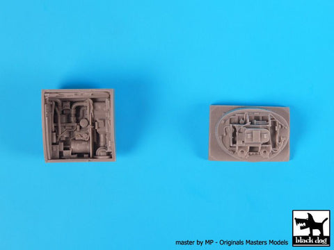 ブラックドッグ A48076 1/48 E-2 C ホークアイ レーダー＋電子機器（キネクト用）