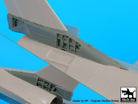ブラックドッグ A48079 1/48 F-16 Cテール・電子機器（タミヤ用）