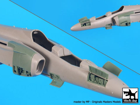 ブラックドッグ A48084 1/48 カワサキ T 4 電子機器 (ハセガワ用)