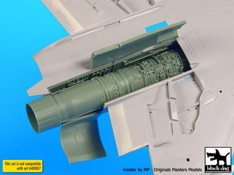 ブラックドッグ A48086 1/48 F4J ファントム エンジン (ハセガワ用)