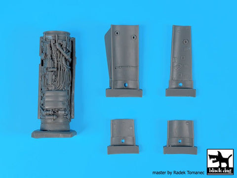 ブラックドッグ A48098 1/48 F-14 D エンジン （AMK用）