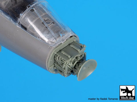 ブラックドッグ A48106 1/48 F104 レーダー+テール （キネティック用）