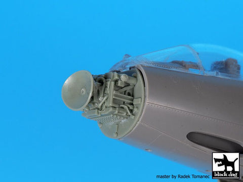 ブラックドッグ A48106 1/48 F104 レーダー+テール （キネティック用）
