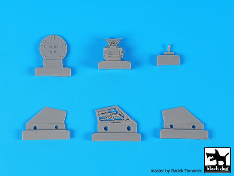 ブラックドッグ A48106 1/48 F104 レーダー+テール （キネティック用）