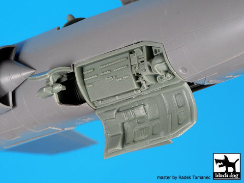 ブラックドッグ A48107 1/48 F-104 電子機器+カノン砲 （キネティック用）