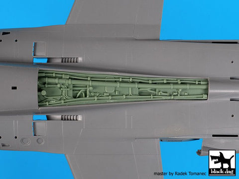 ブラックドッグ A48111 1/48 F-18 C 機体上面 電子機器 （キネティック用）