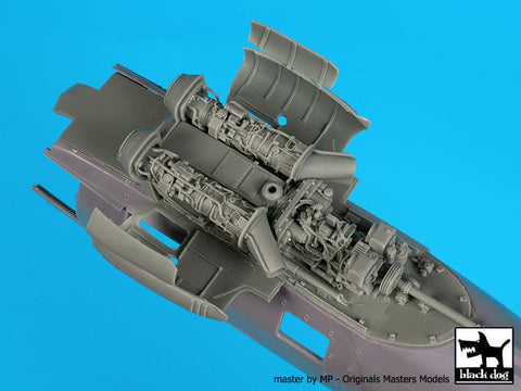 ブラックドッグ A48116 1/48 PZL W-3Aソクウ エンジン （アンサー用）