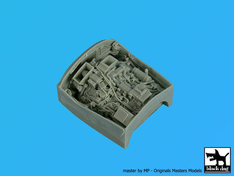 ブラックドッグ A48117 1/48 ハリアー GR 1/3 エンジン +電子機器（キネティック用）