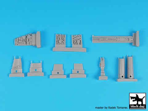 ブラックドッグ A48120 1/48 セペカット ジャギュア ビッグセット（キティホークモデル用）