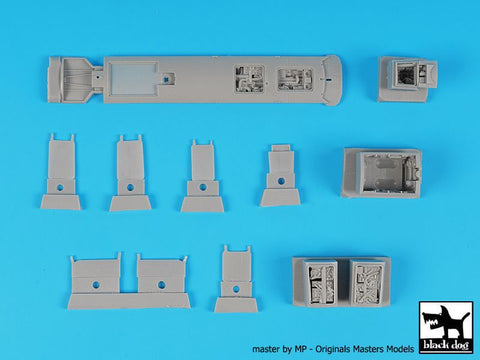ブラックドッグ A48123 1/48 ハリアー GR 7 電子機器+油圧機器（ハセガワ用）