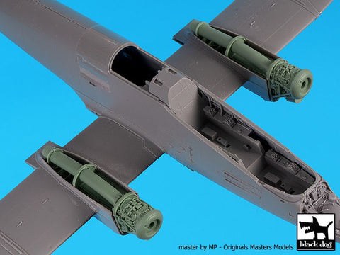 ブラックドッグ A48135 1/48 IA 58 プカラ2 エンジン （キネティック用）