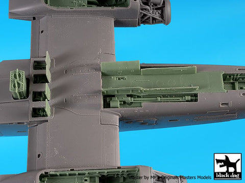 ブラックドッグ A48136 1/48 IA 58 プカラホイールベース +カノン砲 （キネティック用）