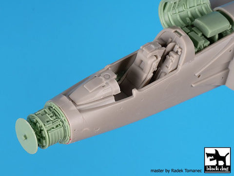 ブラックドッグ A48139 1/48 ミラージュ F1 レーダー+スパイン 電子機器 （キティホーク用）