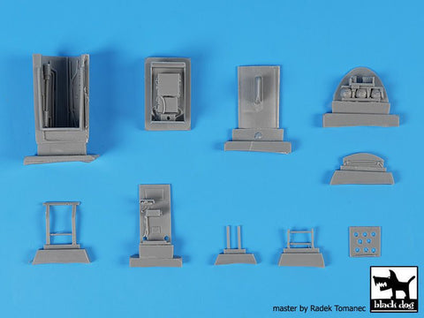 ブラックドッグ A48153 1/48 グラマン EA 6 プラウラー 後部電子機器(キネティック用)