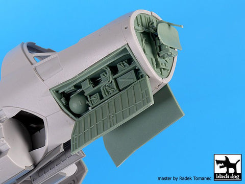 ブラックドッグ A48154 1/48 グラマン EA 6 プラウラー ビッグセット(キネティック用)