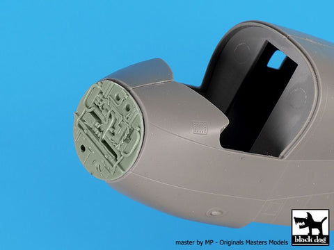 ブラックドッグ A48156 1/48 S-2 トラッカー 爆弾倉・レーダー(キネティック用)