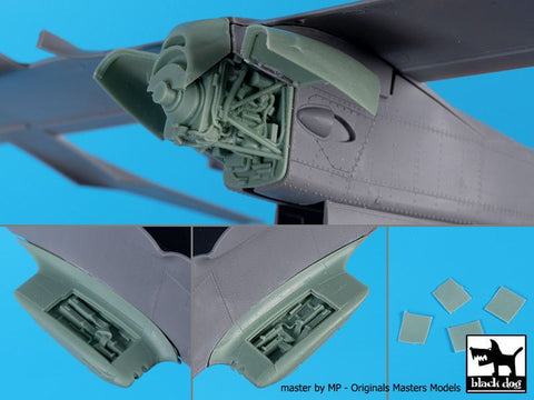 ブラックドッグ A48158 1/48 OV -10 ブロンコ エンジン・マシンガン(ICM用)