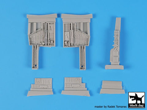 ブラックドッグ A48160 1/48 A-4 スカイホーク ホイールベイ+エンジン(ホビーボス用)