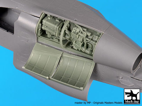 ブラックドッグ A48164 1/48 SU-25 エンジン+スパイン(ズベズダ用)