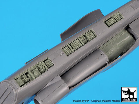 ブラックドッグ A48164 1/48 SU-25 エンジン+スパイン(ズベズダ用)