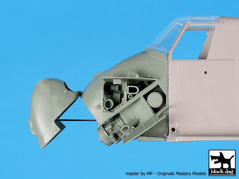 ブラックドッグ A48172 1/48 UH-5 ウェセックス エンジン+ フォールディングテール(イタレリ用)