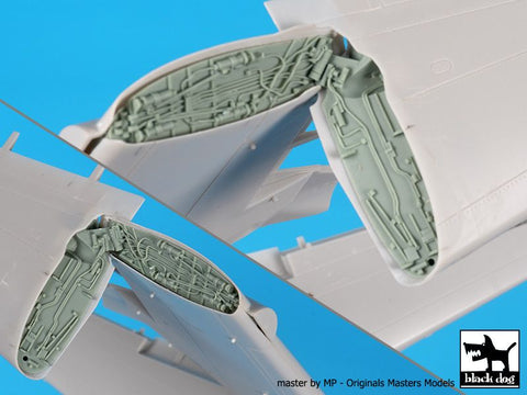 ブラックドッグ A48176 1/48 E-2 ホークアイ 折り畳み翼 (キネティック用）