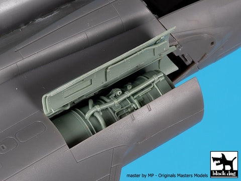 ブラックドッグ A48181 1/48 ブラックバーン バッカニア ライト エンジン+レーダー (エアフィックス用）