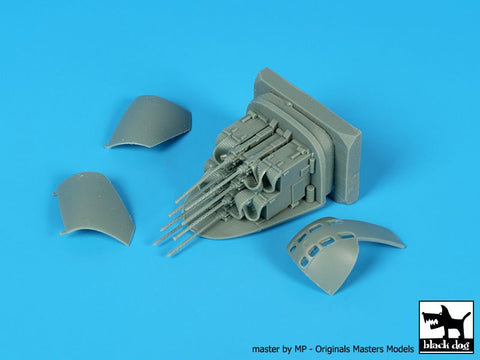 ブラックドッグ A48184 1/48 B-26 K マシンガン (ICM用）