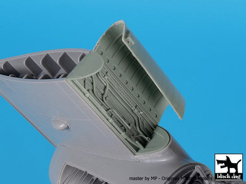 ブラックドッグ A48186 1/48 アブロ ランカスター ヒーティングシステム (HK Models用）