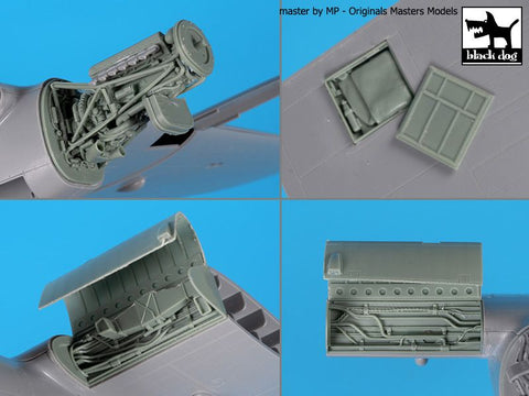 ブラックドッグ A48187 1/48 アブロ ランカスター ビッグセット  (HK Models用）