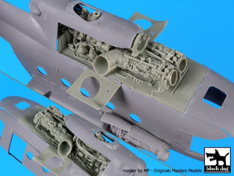 ブラックドッグ A48188 1/48 Mil Mi 8 MT エンジンs (ズベズダ用）