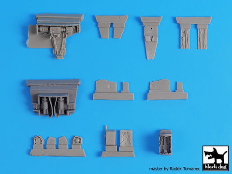 ブラックドッグ A48192 1/48 ミラージュ2000 カノン +レーダー (キネティック用）