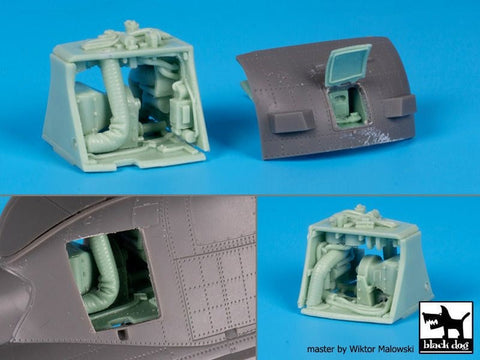 ブラックドッグ A48203 1/48 ウエストランド シーキング 電子機器・エンジン (エアフィックス用)