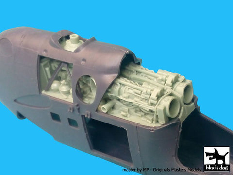 ブラックドッグ A72022 1/72 Mi-24 エンジン(ズべズダ用)