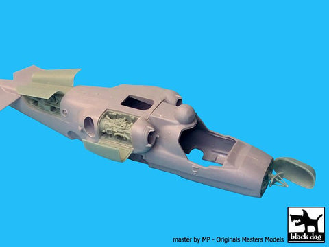 ブラックドッグ A72024 1/72 Ka-52 アリゲーター 電子機器+エンジン (ズべズダ用)