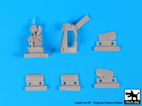 ブラックドッグ A72027 1/72 AC-130 H ハーキュリーズ エンジン (イタレリ用)