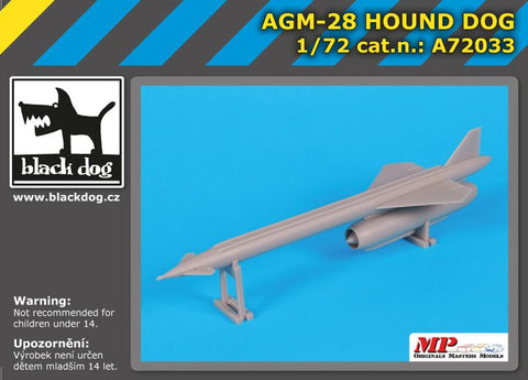 ブラックドッグ A72033 1/72 AGM-28 ハウンド・ドッグ
