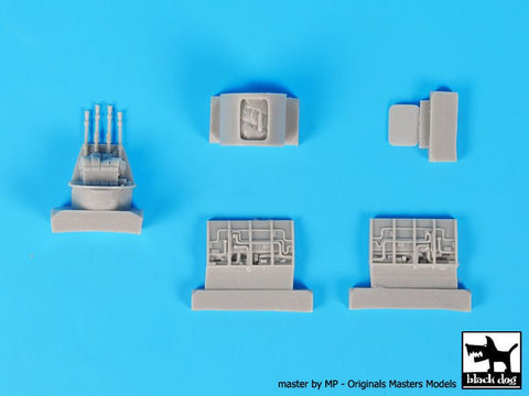 ブラックドッグ A72050 1/72 デ・ハビランド・モスキート マーク VI セット No.1（タミヤ用）