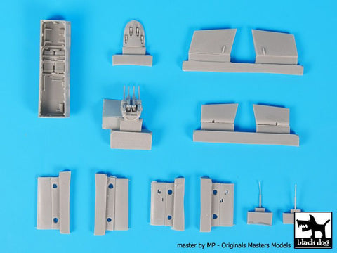 ブラックドッグ A72052 1/72 デ・ハビランド・モスキート Mk VI ビッグセット (タミヤ用)