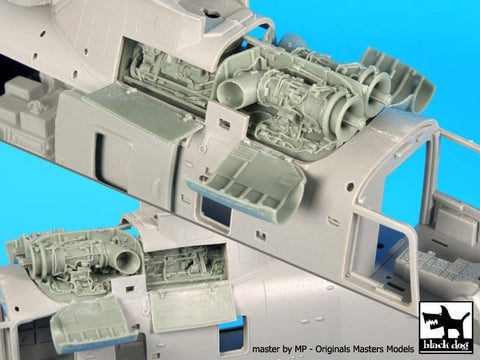 ブラックドッグ A72054 1/72 シーキング AEW 2 エンジン (ドラゴン用)