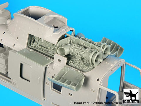 ブラックドッグ A72054 1/72 シーキング AEW 2 エンジン (ドラゴン用)