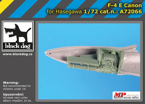 ブラックドッグ A72066 1/72 F-4 E キャノン（ハセガワ用）