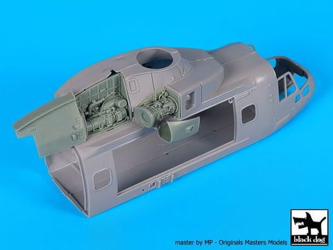 ブラックドッグ A72076 1/72 EH-101 マーリン エンジン（レベル用）