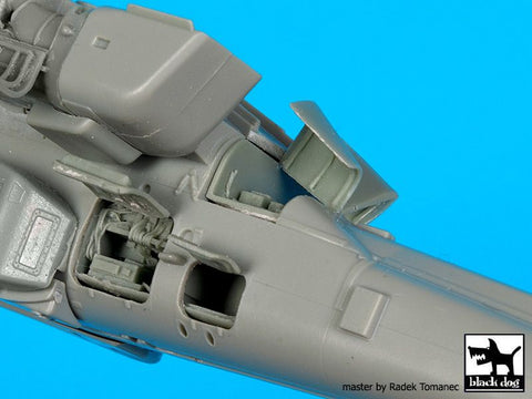 ブラックドッグ A72080 1/72 AH-64 D リア 電子部品 （アカデミー用）